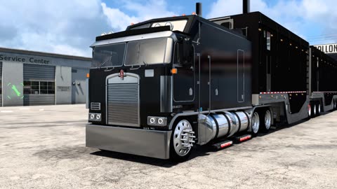 American Truck Simulator (v1.48) Kenworth K100 Custom