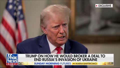 THE ART OF THE DEAL: Trump Talks Giving Ukraine 'A Lot' if Putin Doesn't Come to the Table