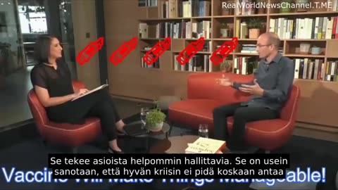 Yuval Noah Harari: "Rokote auttaa meitä tietysti, se tekee asioista helpommin hallittavia"