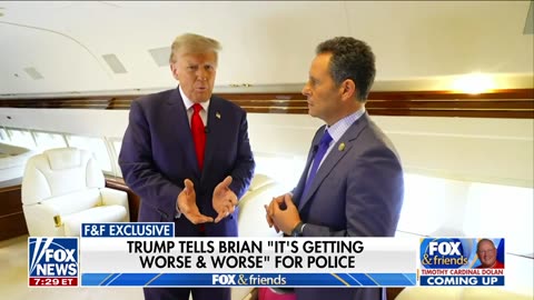 Trump reacts to Biden, Obama, Clinton skipping NYPD officer's wake