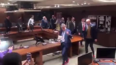 Liberal Politicians Go Full Clown World, Prance Around In Pink Heels To Prevent Violence Against Women