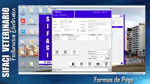 Formas de Pago - Explicacion Sifaci Veterinaria 4_6_1 con FE