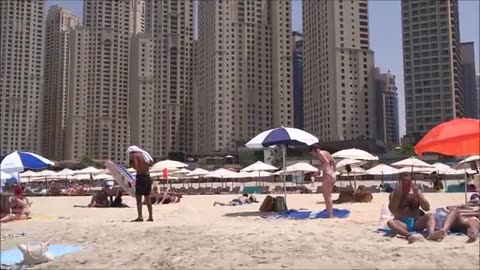 Dubai beach beautiful hot girls