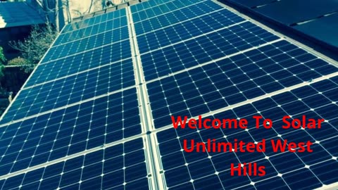 Solar Unlimited West Hills : #1 Solar Panels