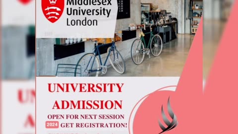 Middlesex University London Admission Open 2024