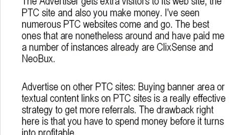 Earn Free Money on the Internet with PTC Sites !
