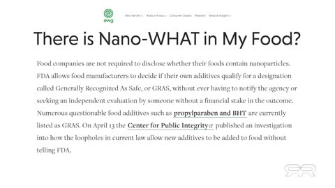 Soylent Green Food Supply Fertilized with Human Remains and Coated with Nano particles - Greg Reese