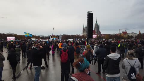 München Demo Theresienwiese 01.11.2020