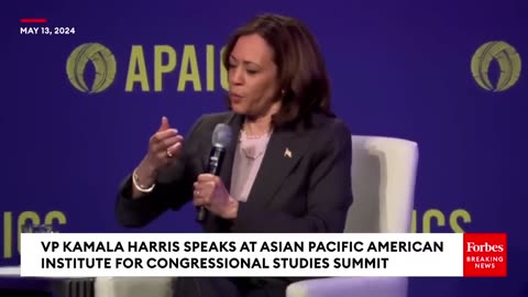 VIRAL MOMENT- VP Kamala Harris Drops The F-Bomb Discussing Her Historic Barrier-Breaking Outlook
