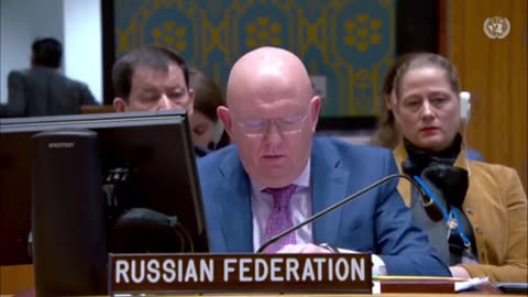 🎙 V.A. Nebenzi in UN Security Council regarding persecution of Ukrainian Orthodox Church