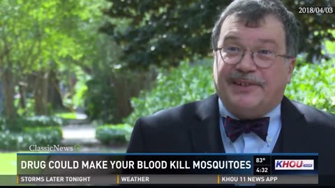 Malaria cure - Dr Peter Hotez - Ivermectin in Humans Kills Mosquitos - 2018