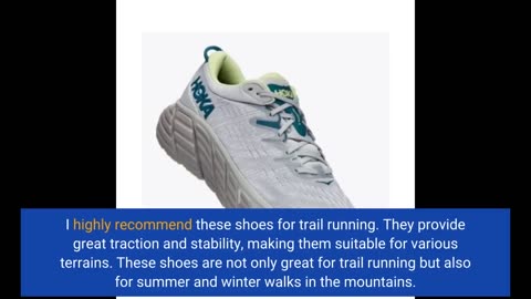 Real Comments: HOKA ONE ONE Men's Running Shoe
