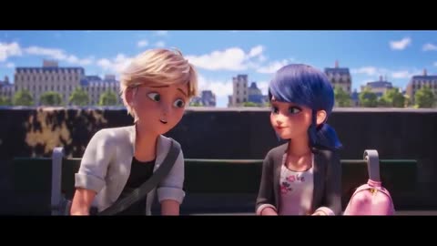 Marinette + Adrien DELETED SCENE Miraculous: Ladybug & Cat Noir, The Movie |..