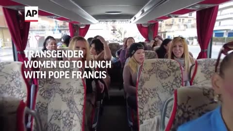 Pope Francis Hosts A Luncheon At The Vatican For Group Of Transgender Women