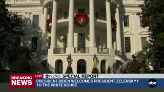Biden welcomes Ukrainian President Zelenskyy to the White House