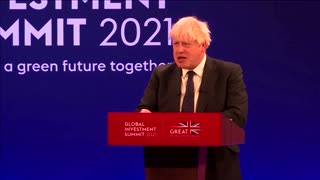 Boris Johnson woos investors at London summit