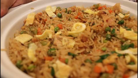 How to make Chinese chicken fried rice