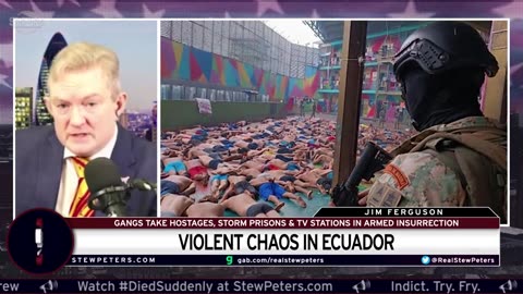 Violent Gangs Take Over Ecuador: Chaos Ensues As Armed Insurrectionists Storm Prisons