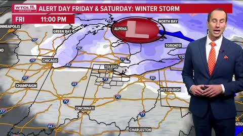 Quiet, calm Wednesday before major winter storm arrives late Thursday _ WTOL 11 Weather - Dec. 20