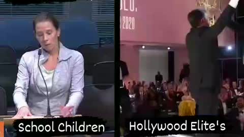 The difference between Hollywood Elite's and School Children