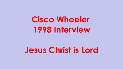 CISCO WHEELER 1998 Interview on Illuminati Trauma-based Mind Control Programming
