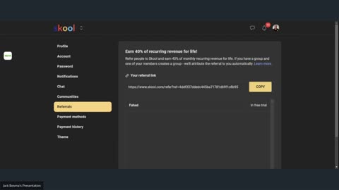 The Skool Referral Link