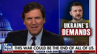 “Up Yours, Buddy!”: Tucker Snaps on Zelensky, Tells Him to Take His Demands Elsewhere