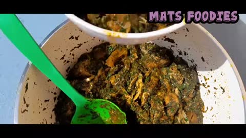 How to make Afang soup