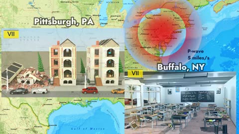 New York 7.5 Earthquake Scenario - Simulation in Real Time