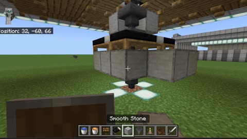 Minecraft Bedrock 1.20+ Iron Farm and trading hall!
