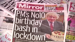 Pressure on UK's Johnson after lockdown birthday bash