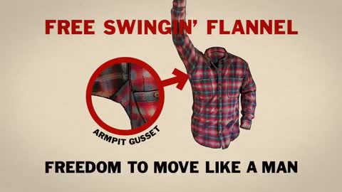 Duluth Trading TV Ad Free Swingin' Flannel (Have a Manly Christmas)