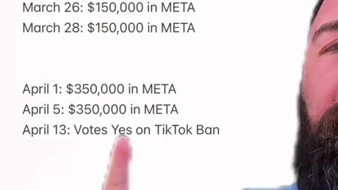 Michael McCaul Who Wrote The TikTok Ban Bill Invested $1.15 Million Into META After Writing The Bill