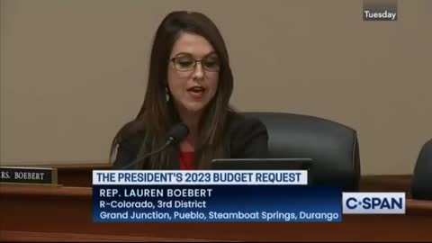 Rep. Lauren Boebert SCRUTINIZES Shalanda Young- 2023 Budget Request