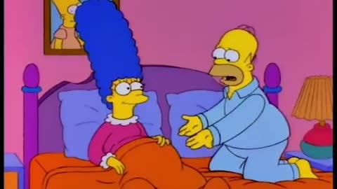 🍩😲 Funny | Simpsons: Homer's Reaction to Marge's Pregnancy! D'oh-liciously Hilarious! | FunFM