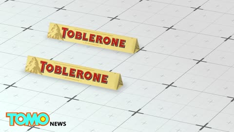 Toblerone changes its shape and now there's less chocolate - TomoNews
