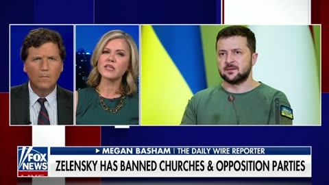 Tucker: No One Seems to Care That Zelensky Is Closing Down Churches and Throwing Christians in Jail