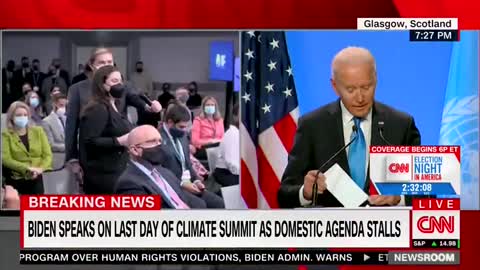 Joe Biden Takes Questions From Pre Approved List