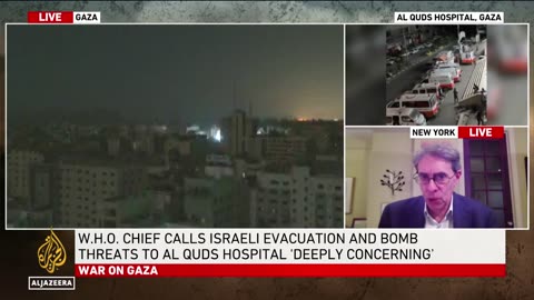 Israel warned: Striking Al-Quds Hospital would be war crime