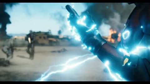 The Flash (2023) - Supergirl vs. General Zod Fight Scene