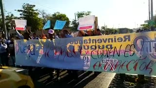 Protesta de estudiantes del Sena