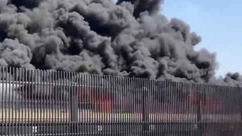 Massive Explosion as Fuel Tanker Truck Crashes and Ignites on Golden Star Bridge