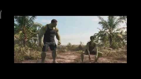 She Hulk training scene with The Hulk in Hindi