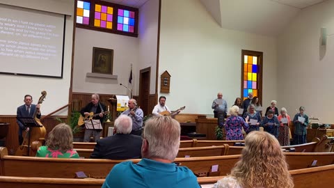 Christian Church Choir And Bluegrass Choir