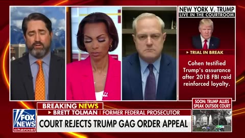 NY court rejects Trump's gag order appeal Greg Gutfeld Show Fox News