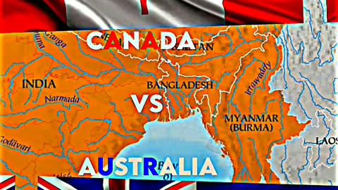 CANADA vs AUSTRALIA 😱 WHICH IS MORE POWERFULL 🤔❓