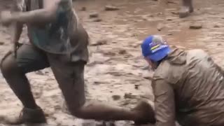 Festival Mud Wrestling
