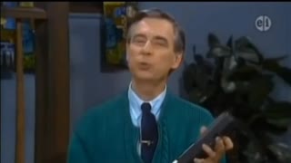 Mr. Rogers keeping it old school