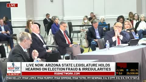 Expert Witness #1 Part 2 Speaks at Arizona State Legislature Hearing on Election 2020. 11/30/20.
