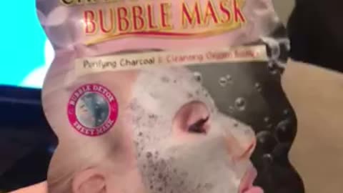 Bubble Face Mask fun
